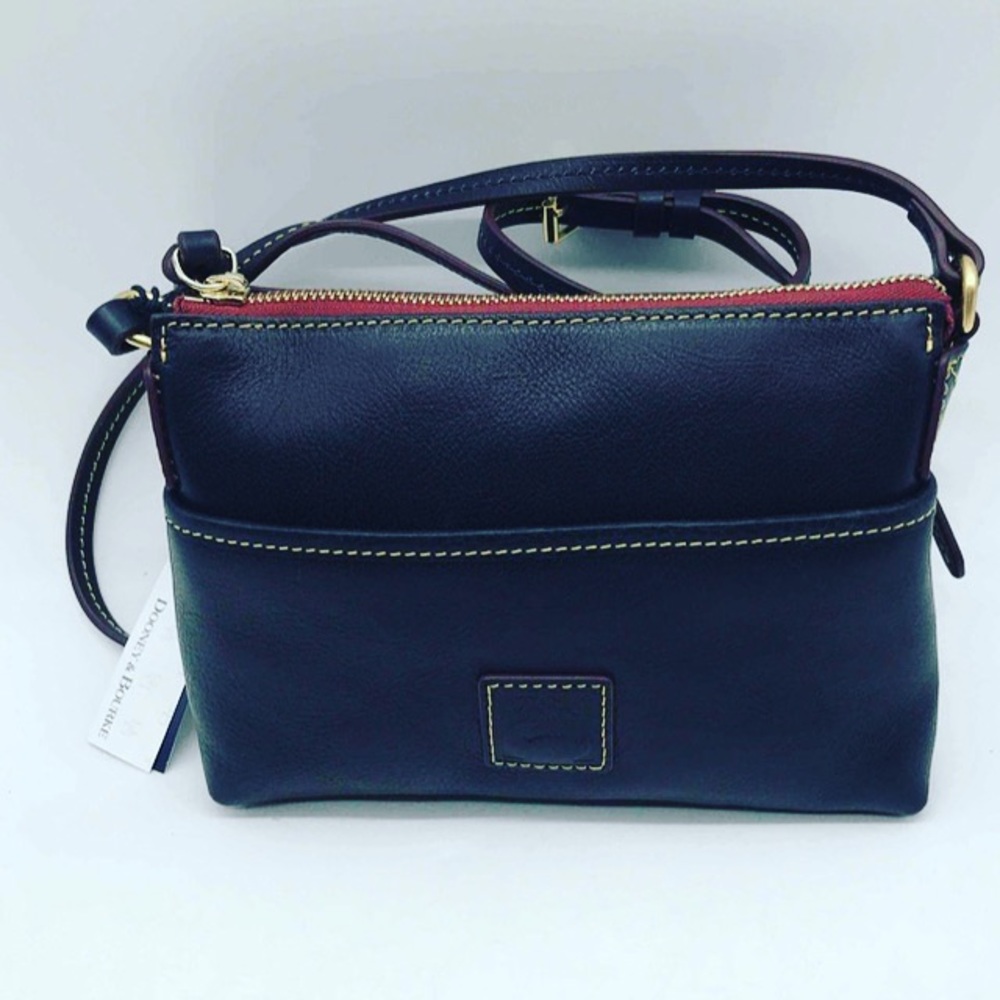 Dooney & Bourke Florentine Ginger Crossbody and Key Fob